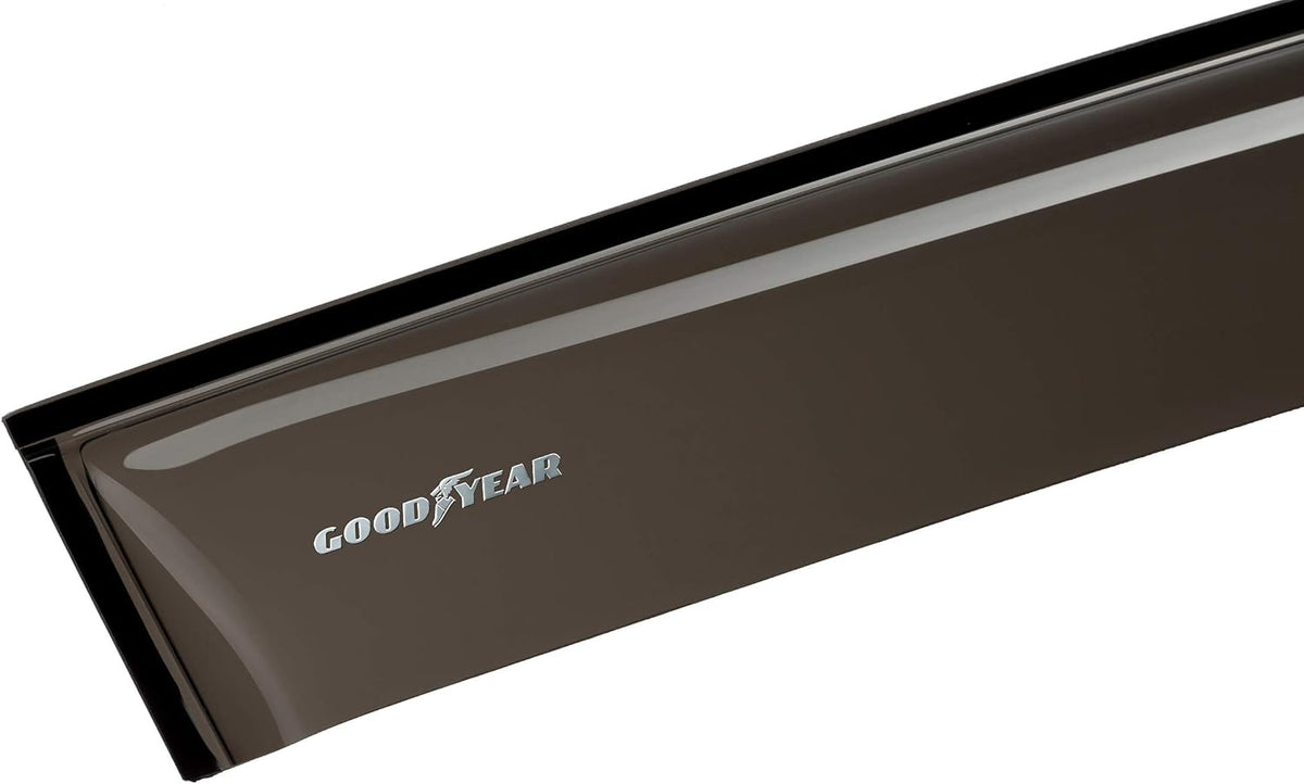 4 Pieces Tape-on Side Window Deflectors for Ford Fiesta Sedan U318