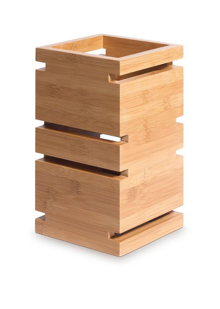 12in Square Natural Bamboo Multi-Level Riser L28067