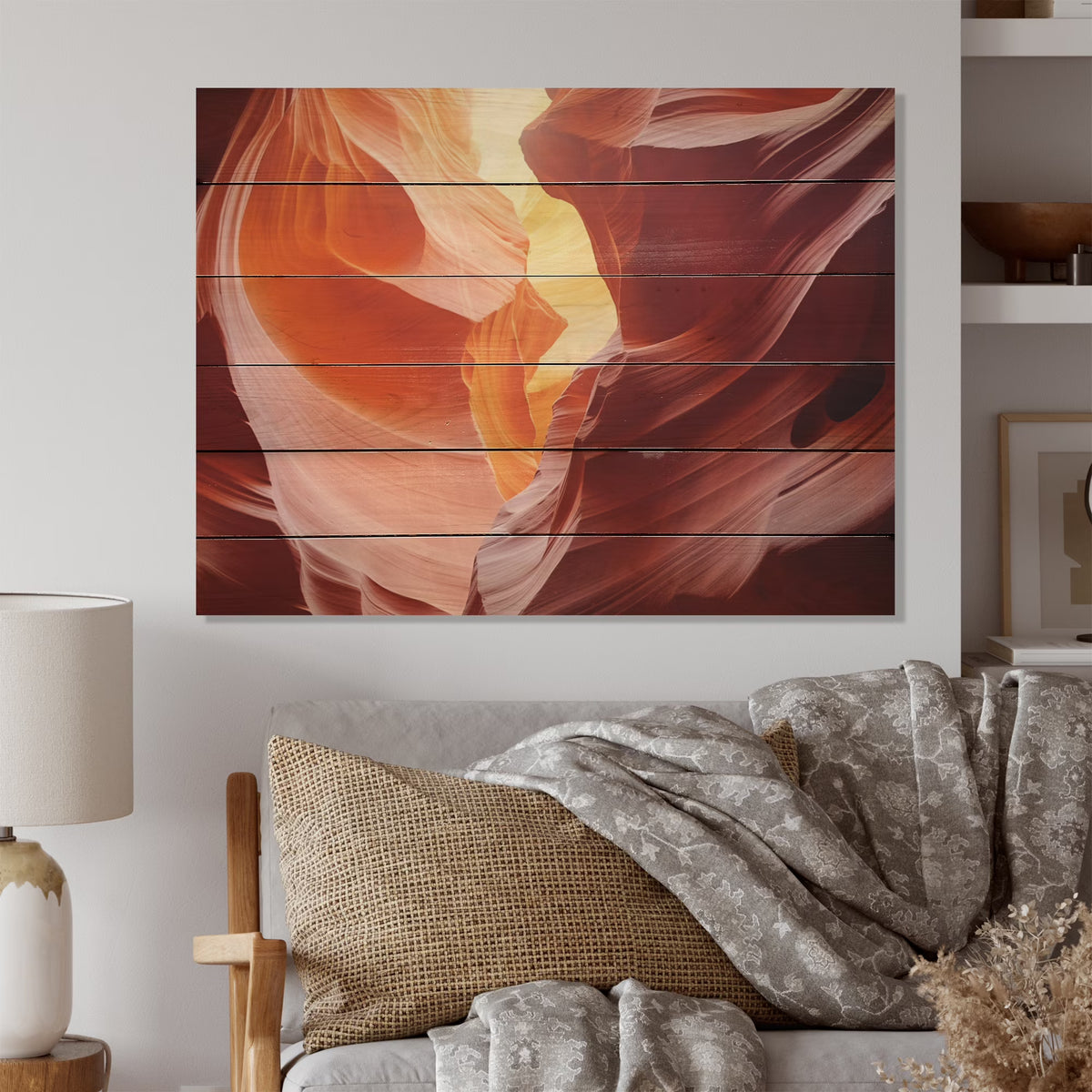 Natural Pine Wood Landscapes Print V66356