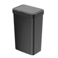 13.2 Gallon Black Motion Sensor Plastic Trash Can X12764