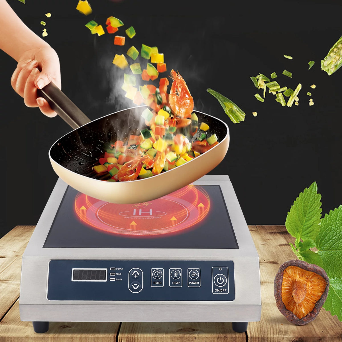 Induction Cooktop 110V 3500 Watt Countertop Burner Y3897