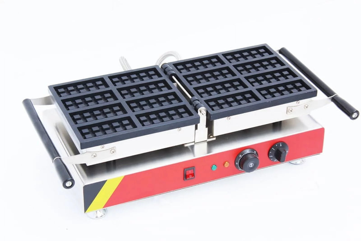 Electric 8Pcs Square Belgian Waffle Maker X1098