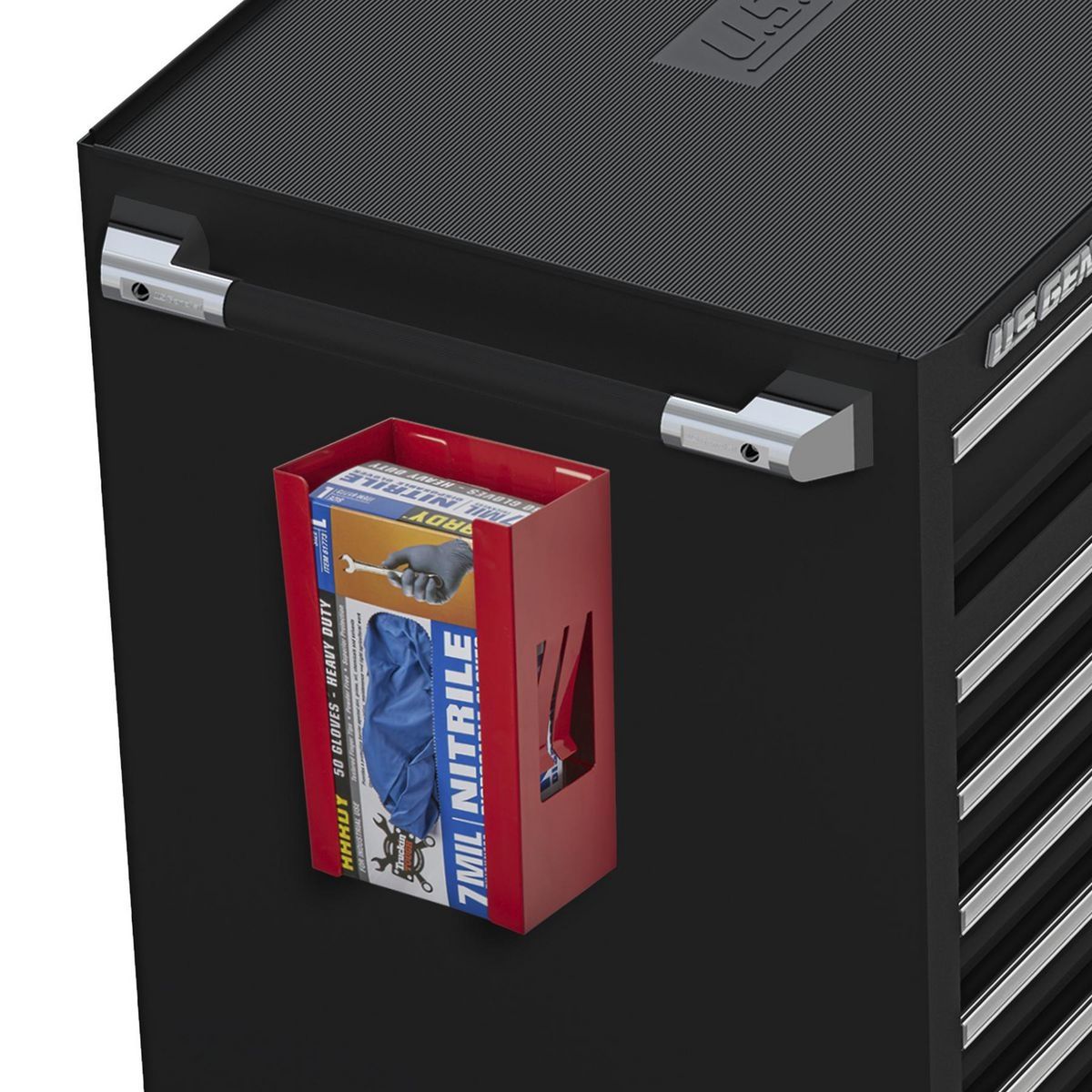 Magnetic Glove/Tissue Dispenser Z351