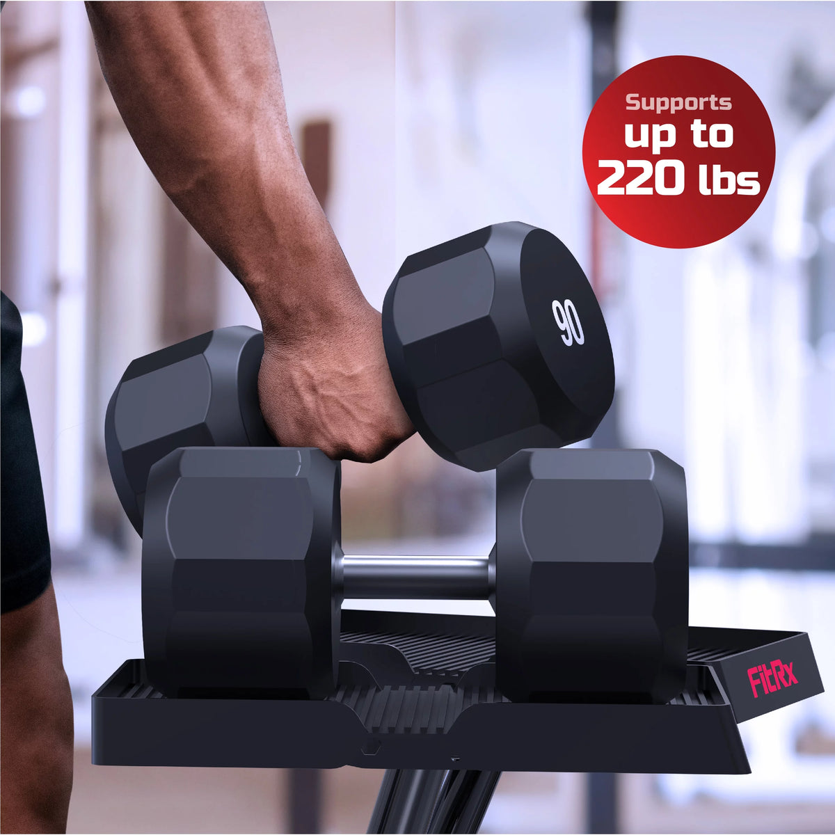 Dumbbell Rack and Kettlebell Weight Rack Stand F70756
