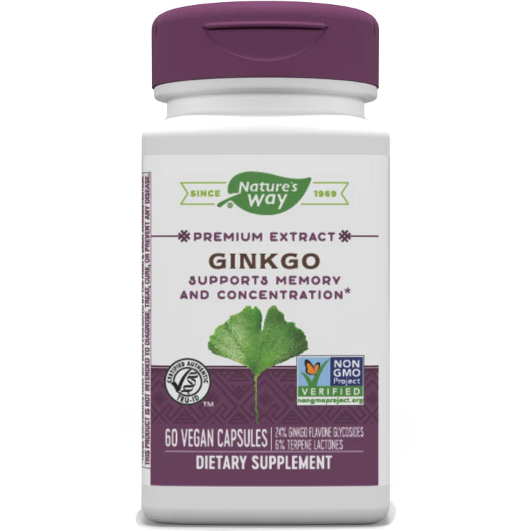 Ginkgo Extract 60 caps D74522