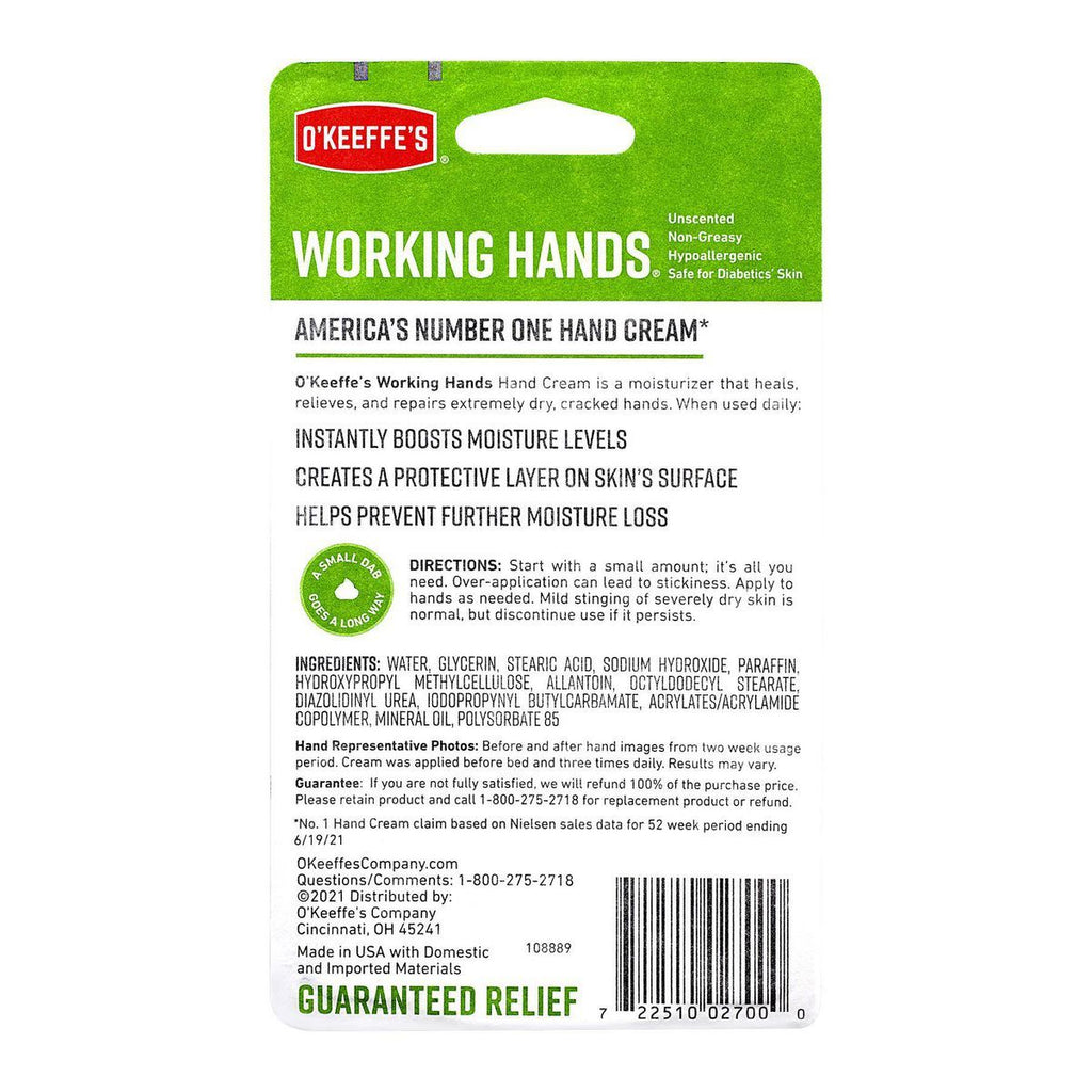 2.7 oz Working Hands Cream A461