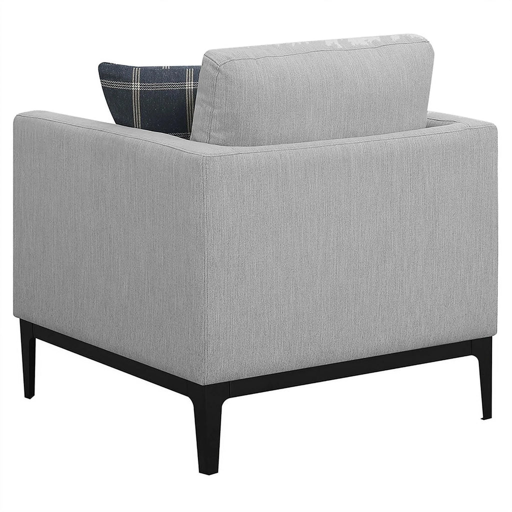 3-piece Fabric Living Room Set in Light Gray F946189