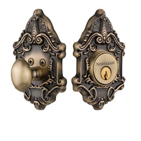 Antique Brass Double Cylinder Deadbolt Q168