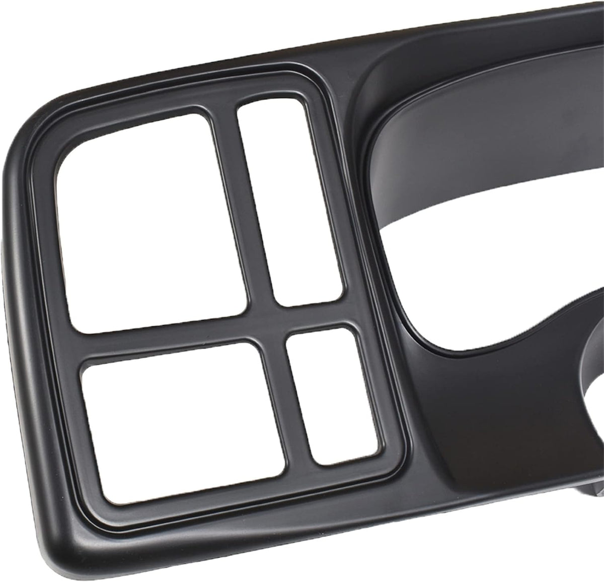 Double Din Truck Dash Kit Replacement Matte Black F58167
