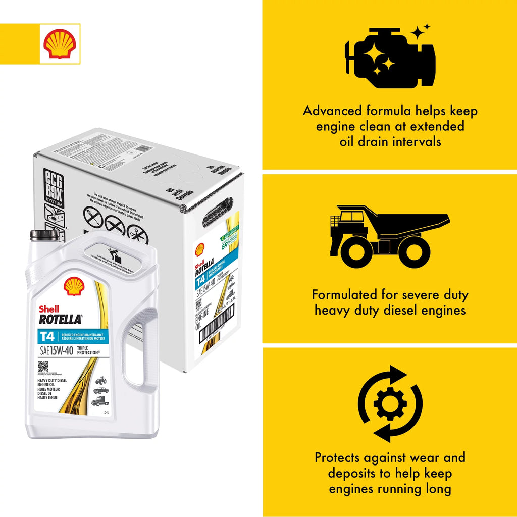15W-40 Diesel Motor Oil, 3 Gallon W279