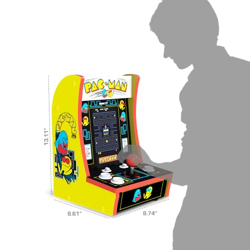 PAC-Man 3 Classic Games Retro Console with 7-inch Screen X1602