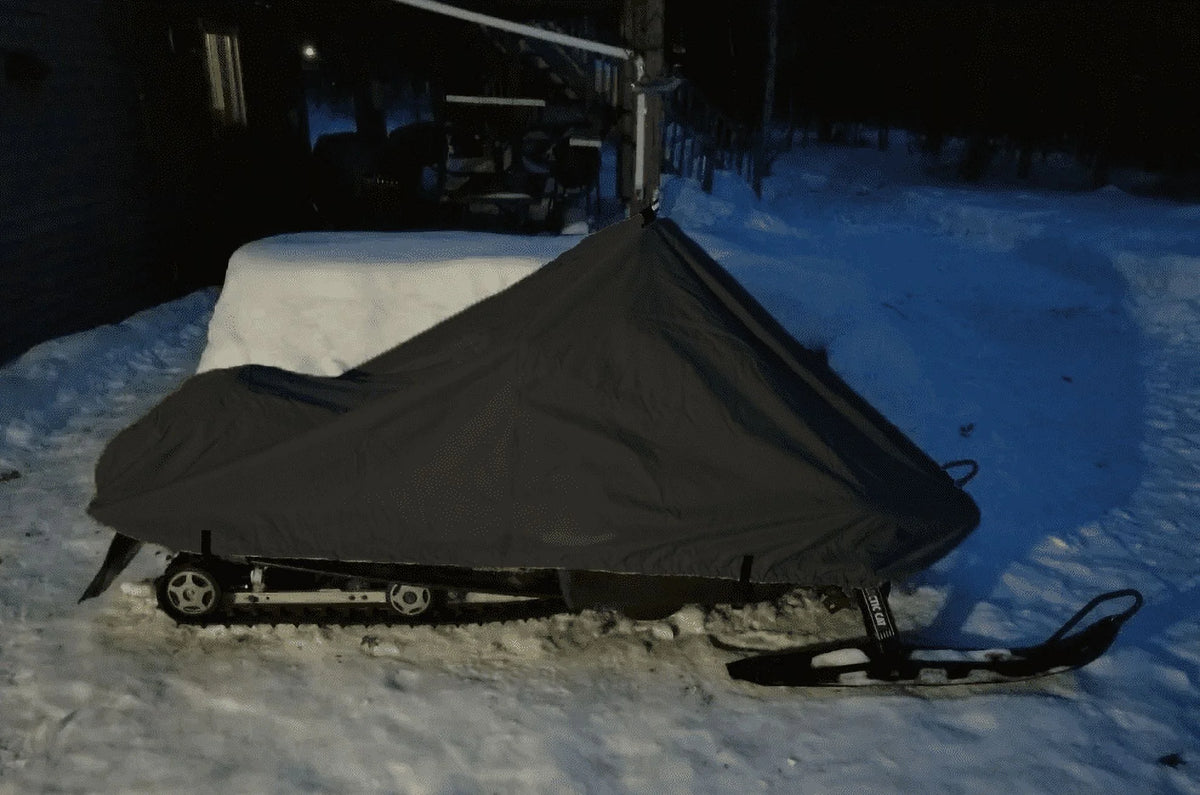 200 Denier All Black Snowmobile Cover C9937