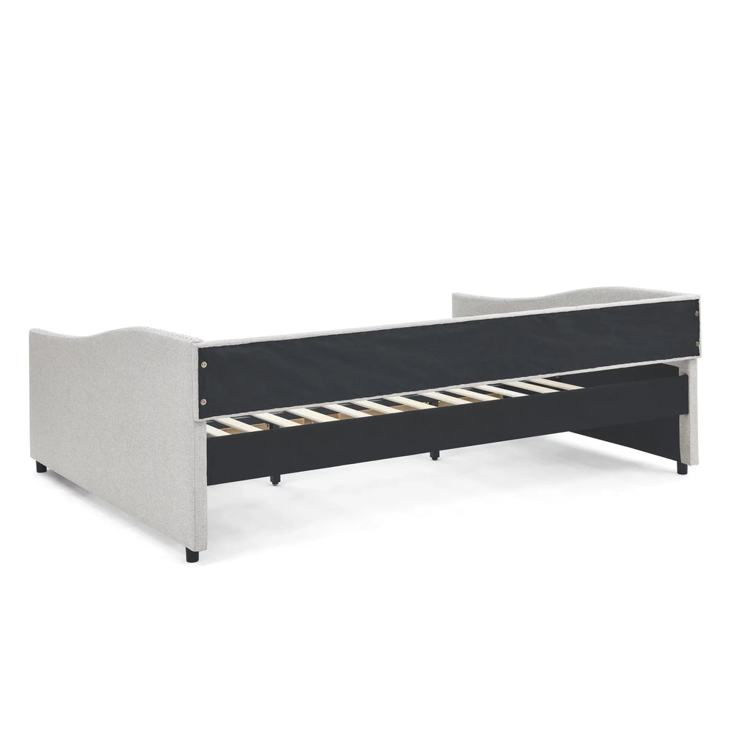 Upholstered Queen Size Daybed with Drawers T768
