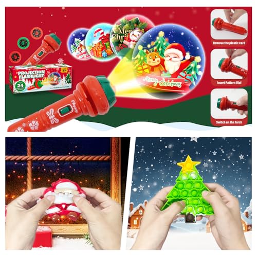 24 Days Christmas Countdown Calendar Fidget Toy W915140