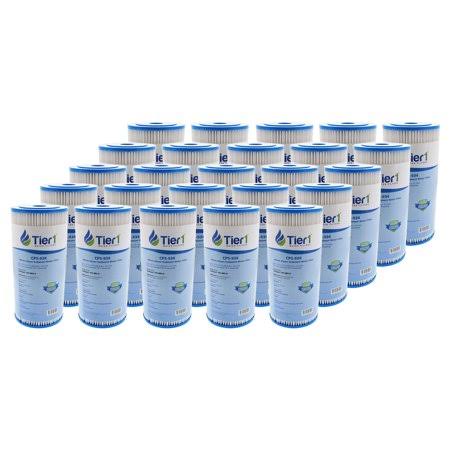 25 Pack 5 Micron 10 x 4.5 Pleated Polyester Sediment Water Filter T33141