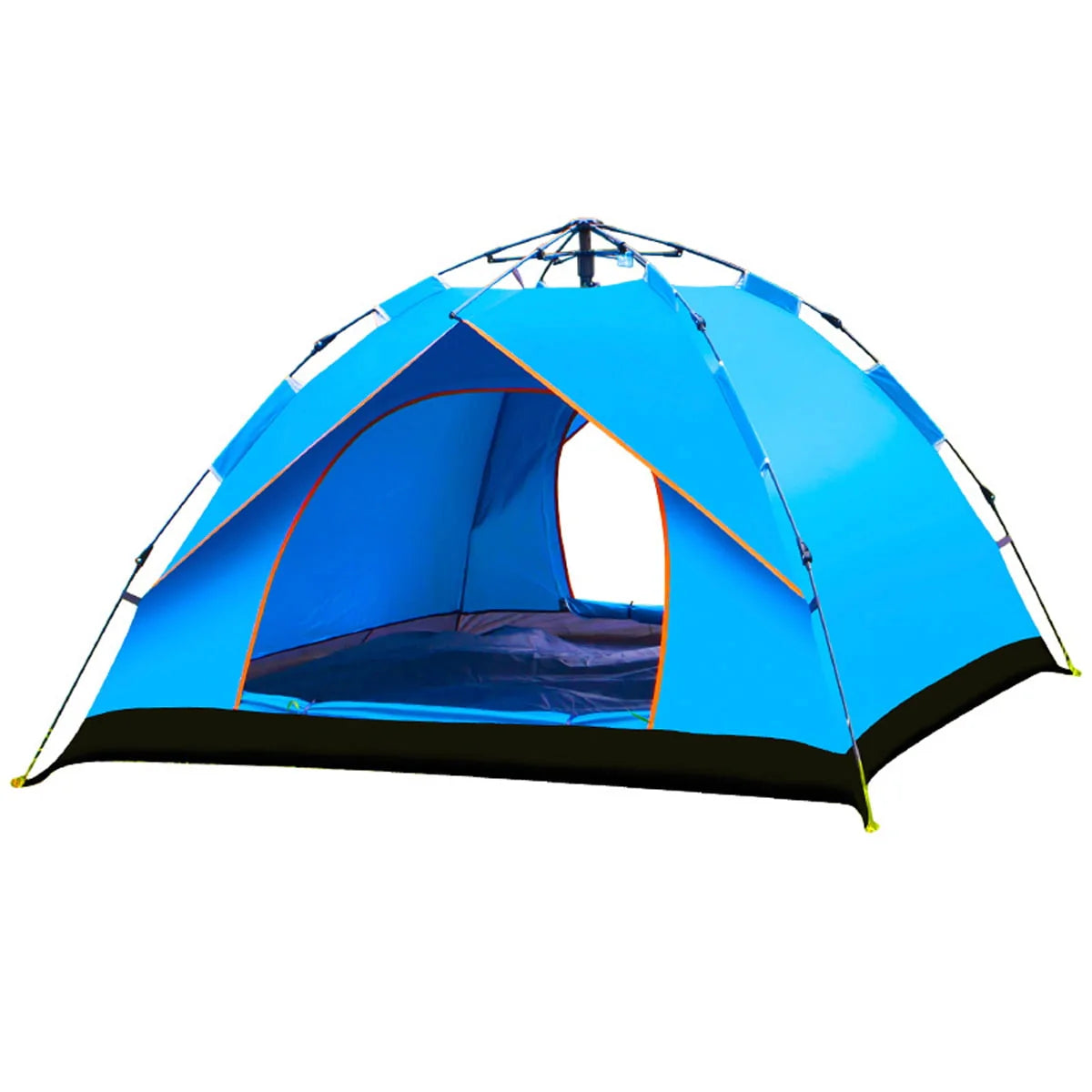 3-4 Person Automatic Popup Camping Tent with Carry Bag M817654