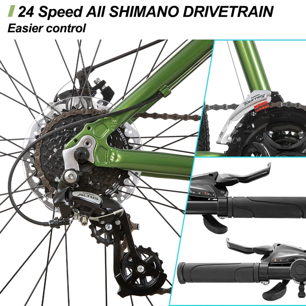26 inch 24 Speeds Mountain Bike R409