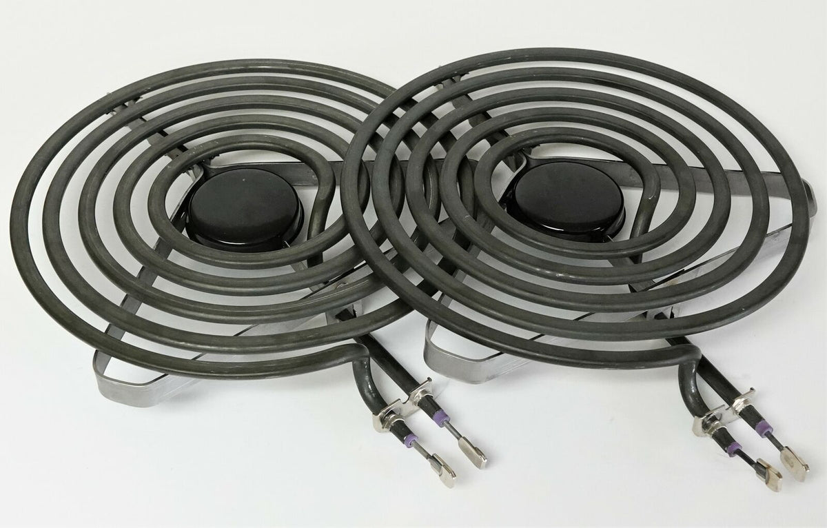 Range Stove Burner Element with Chrome Pans Bowls Set P807