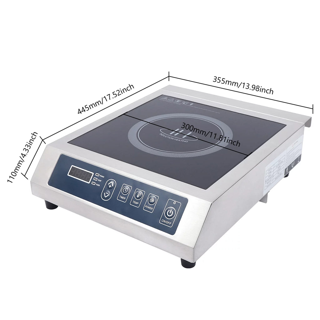 Induction Cooktop 110V 3500 Watt Countertop Burner Y3897