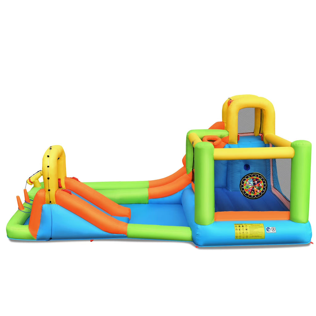 Inflatable Water Slide Park Bounce House Climbing Wall K901376