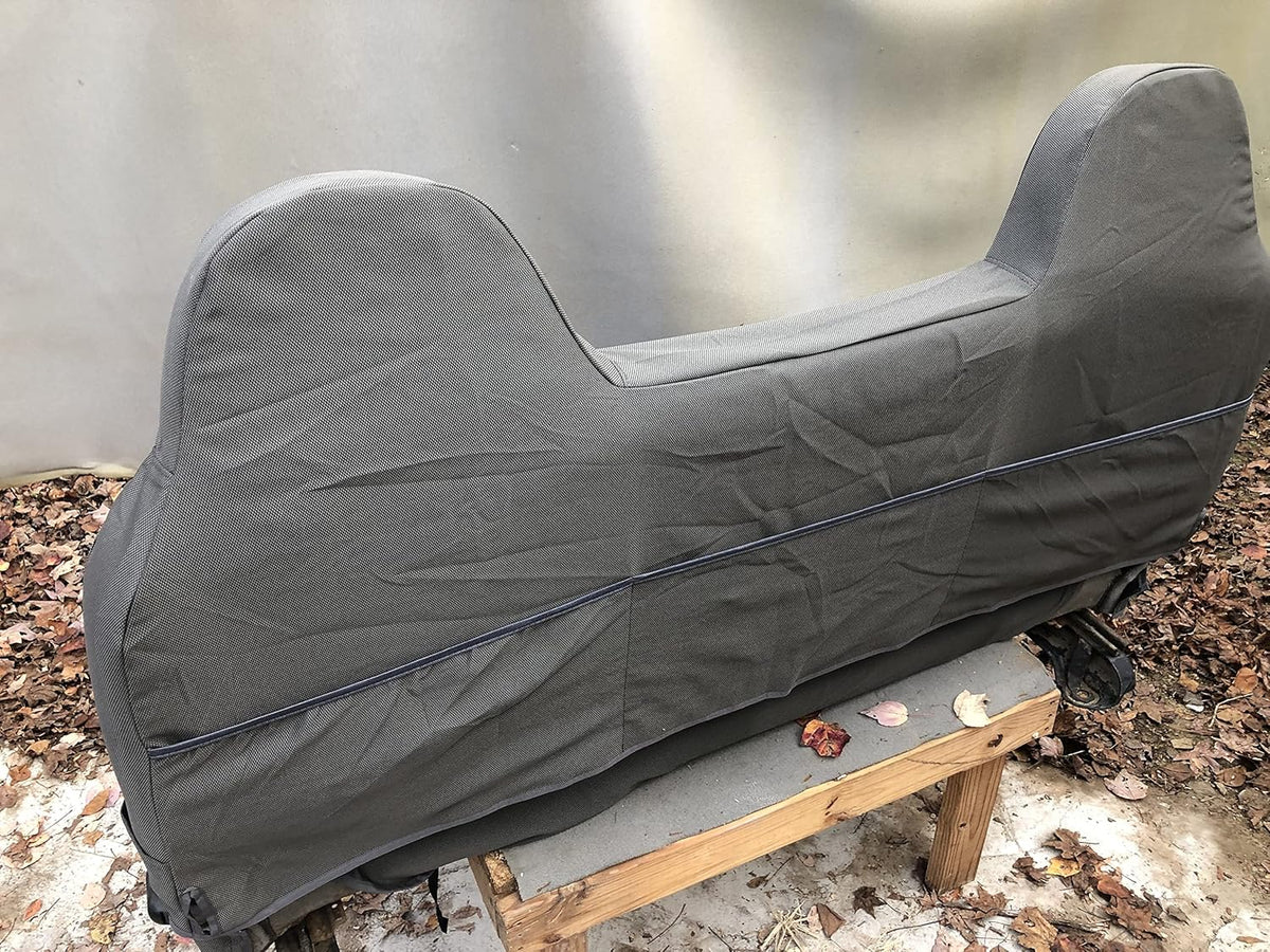 Dark Gray Custom Seat Covers for Ford F250-F550 Bench Seat F71077