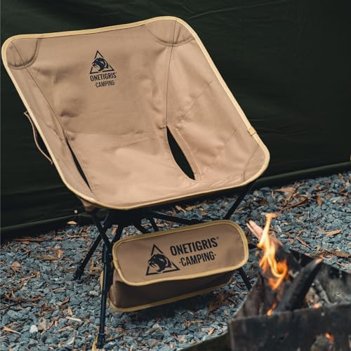 Lightweight Folding Camping Chair 330 lbs Capacity Y2413