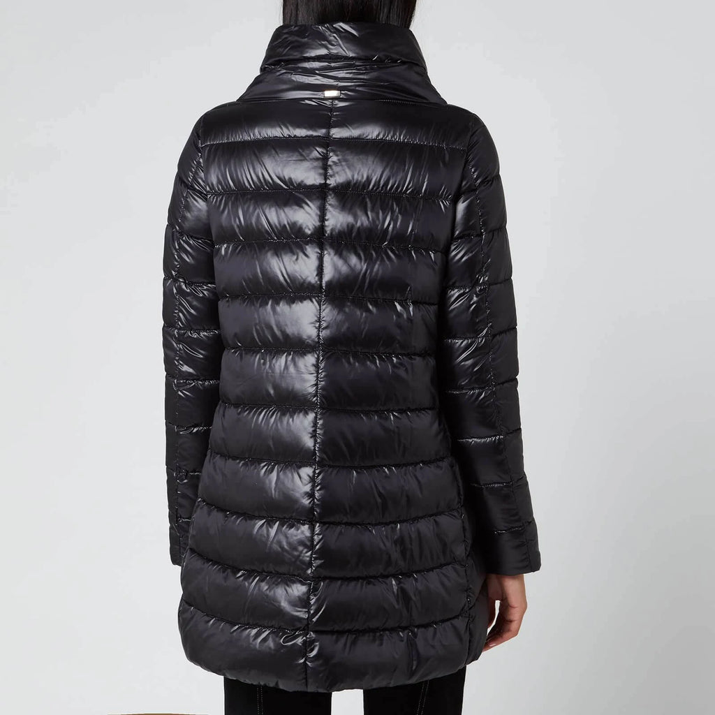 Black Down Coat V7193