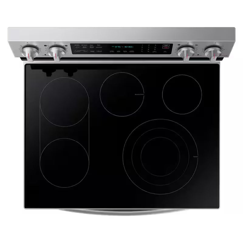 6.3 cu. ft. Convection Electric Range with AirFry in Stainless Steel Y364