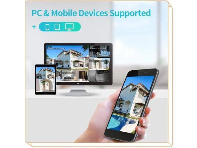 1080p 8CH NVR Wireless Security Camera System Q5838