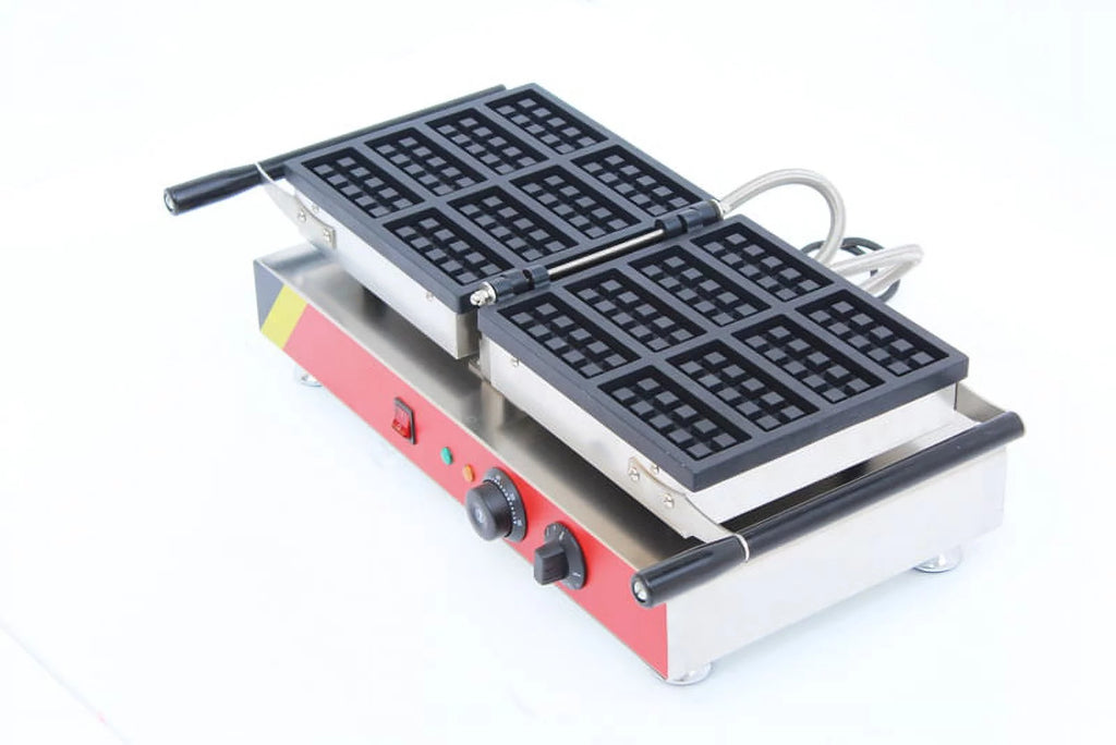 Electric 8Pcs Square Belgian Waffle Maker X1098