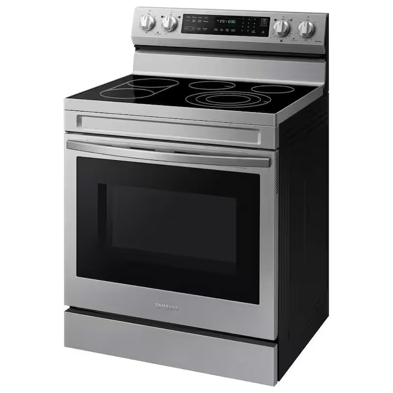 6.3 cu. ft. Convection Electric Range with AirFry in Stainless Steel Y364