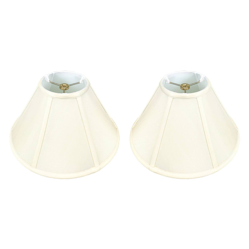 Eggshell 6x16x10 Lamp Shade Set of 2 G10642