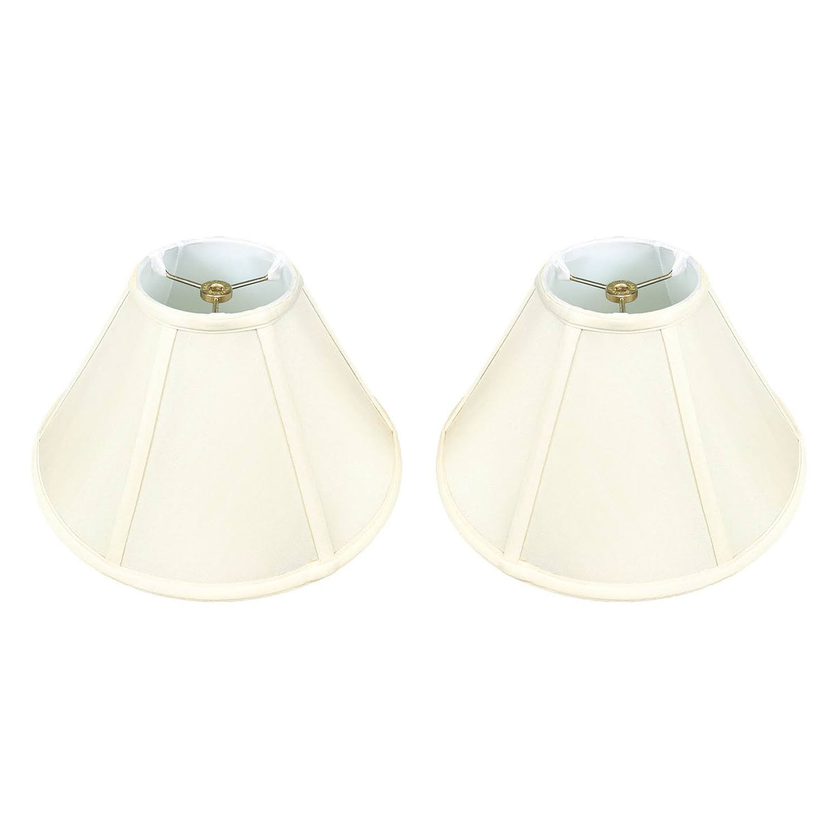 Eggshell 6x16x10 Lamp Shade Set of 2 G10642