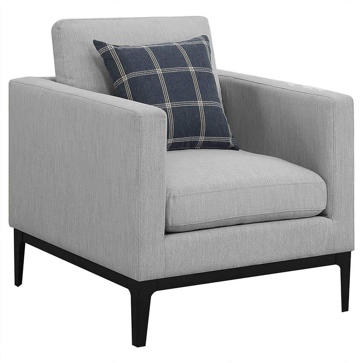 3-piece Fabric Living Room Set in Light Gray F946189
