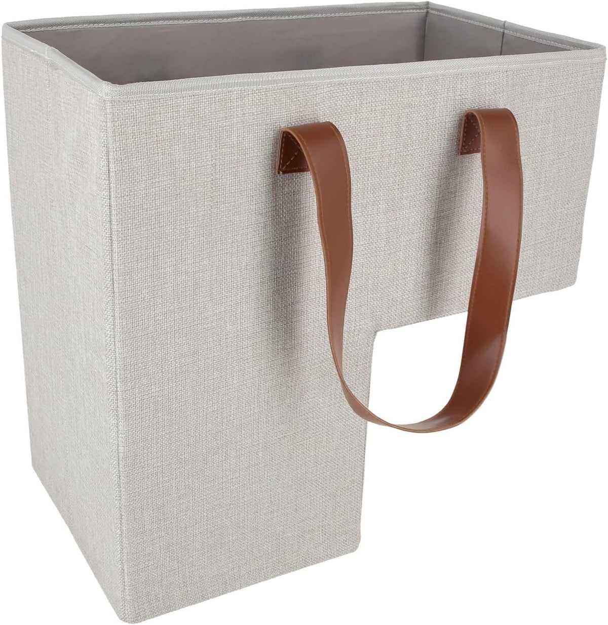Natural Beige Stair Basket with Handles, Pack of 2 V126270