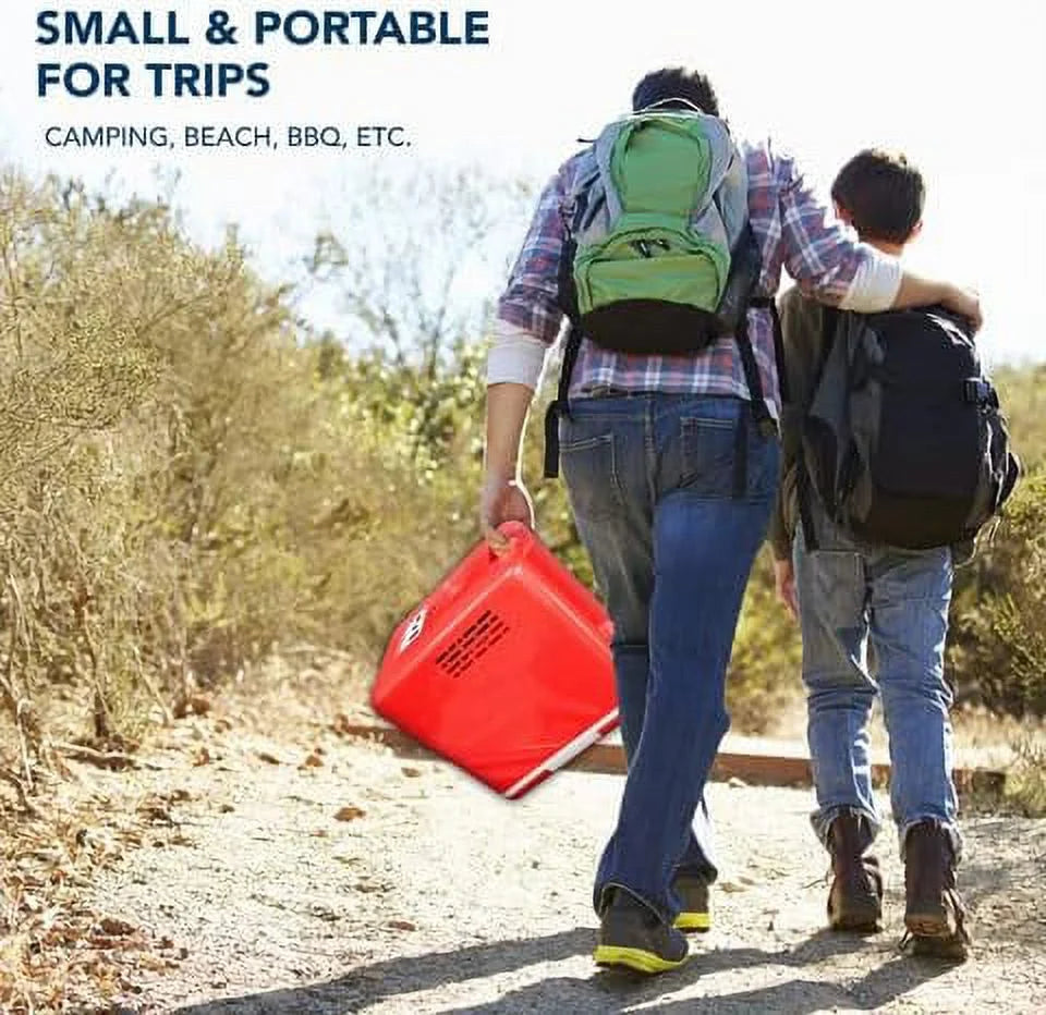 4 Liter 6 Can Capacity Mini Fridge with Bluetooth Speaker P25020