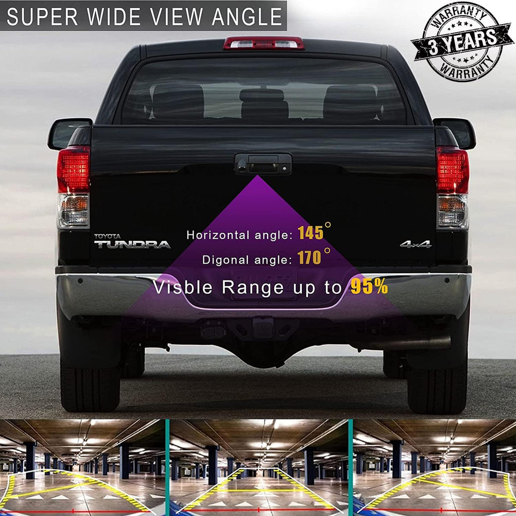 Rear View Backup Camera with Tailgate Door Handle Pack of 2 N193