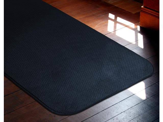 Navy Blue Skid-Resistant Carpet Runner 22 ft. x 36 in. M1922