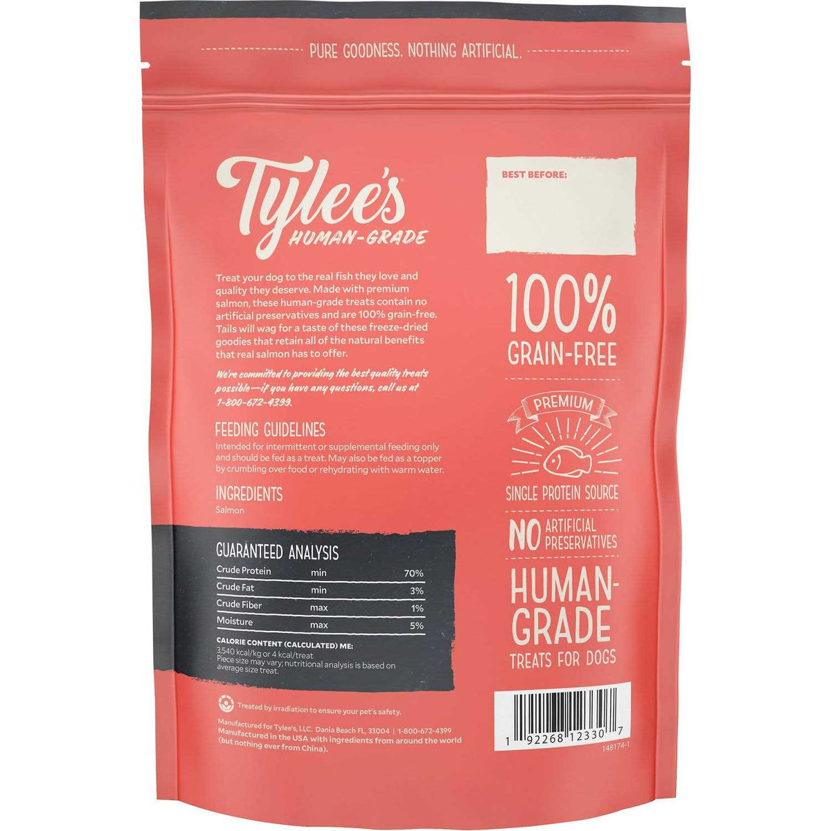 Salmon Freeze-Dried Dog Treats T102962