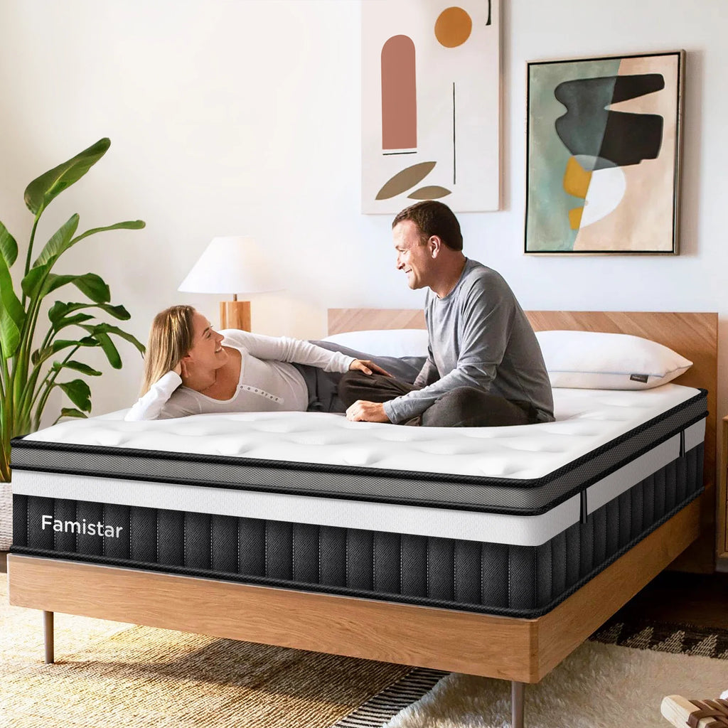 13 Inch Hybrid Innerspring Mattress with Memory Foam C721