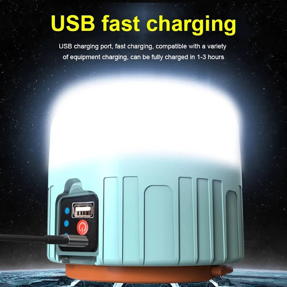 Solar Camping LED Lantern USB Rechargeable X3272