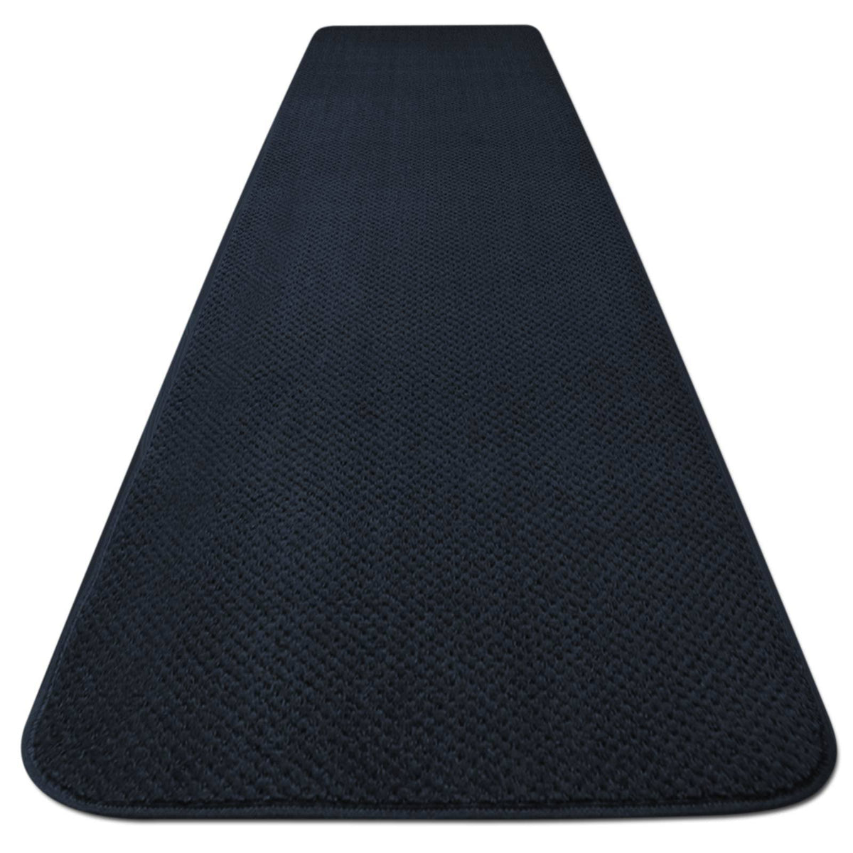 Navy Blue Skid-Resistant Carpet Runner 22 ft. x 36 in. M1922
