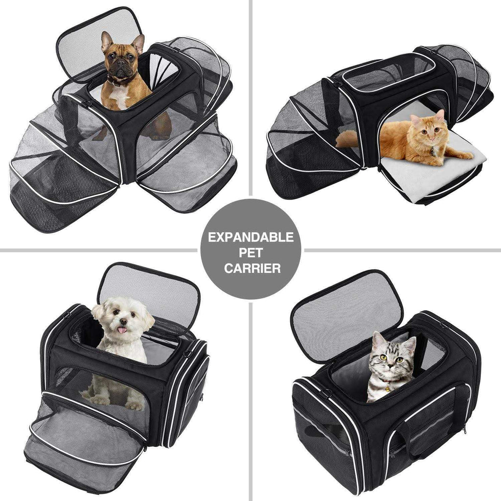 Soft Sided Pet Carrier 4 Expandable Collapsible G2793