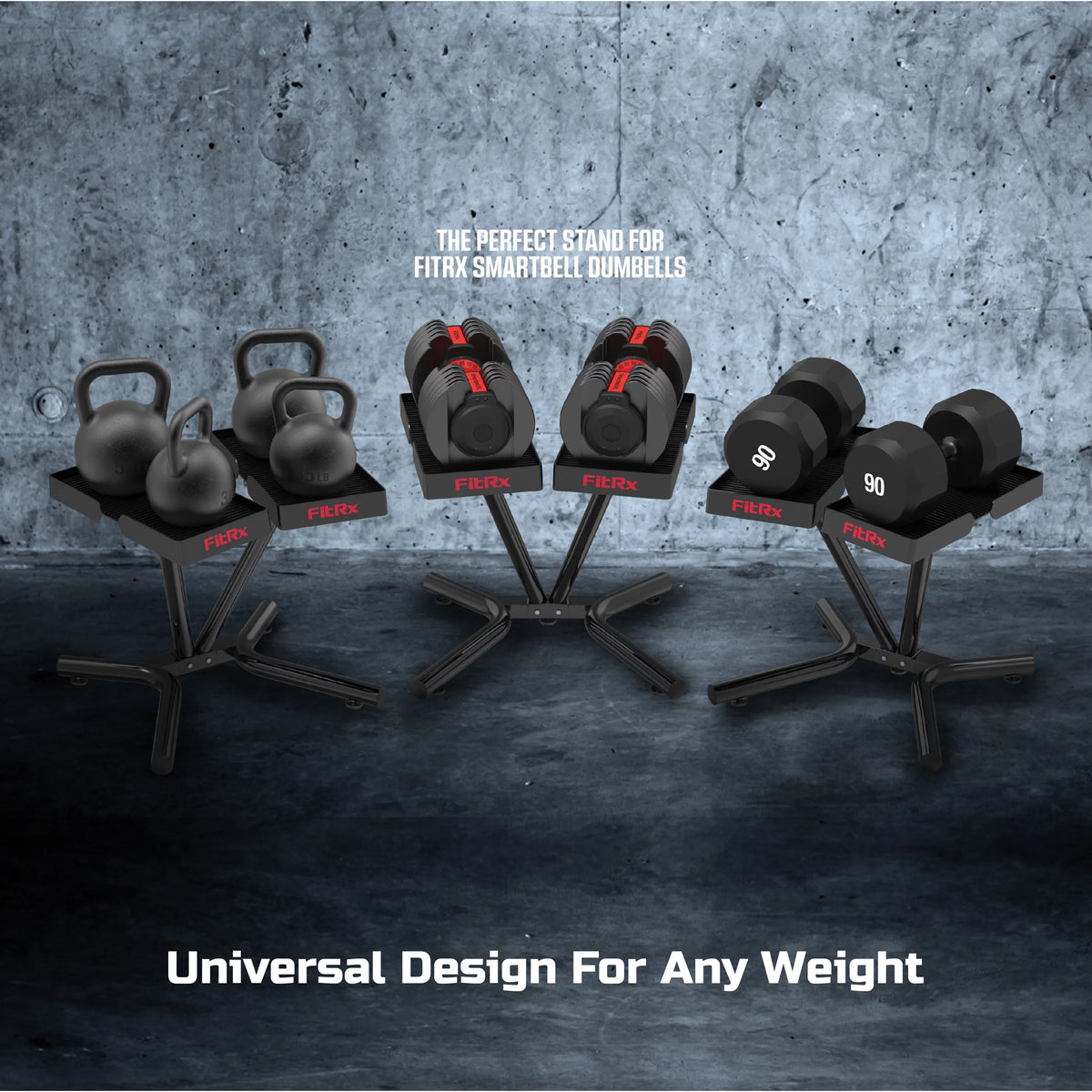 Dumbbell Rack and Kettlebell Weight Rack Stand F70756