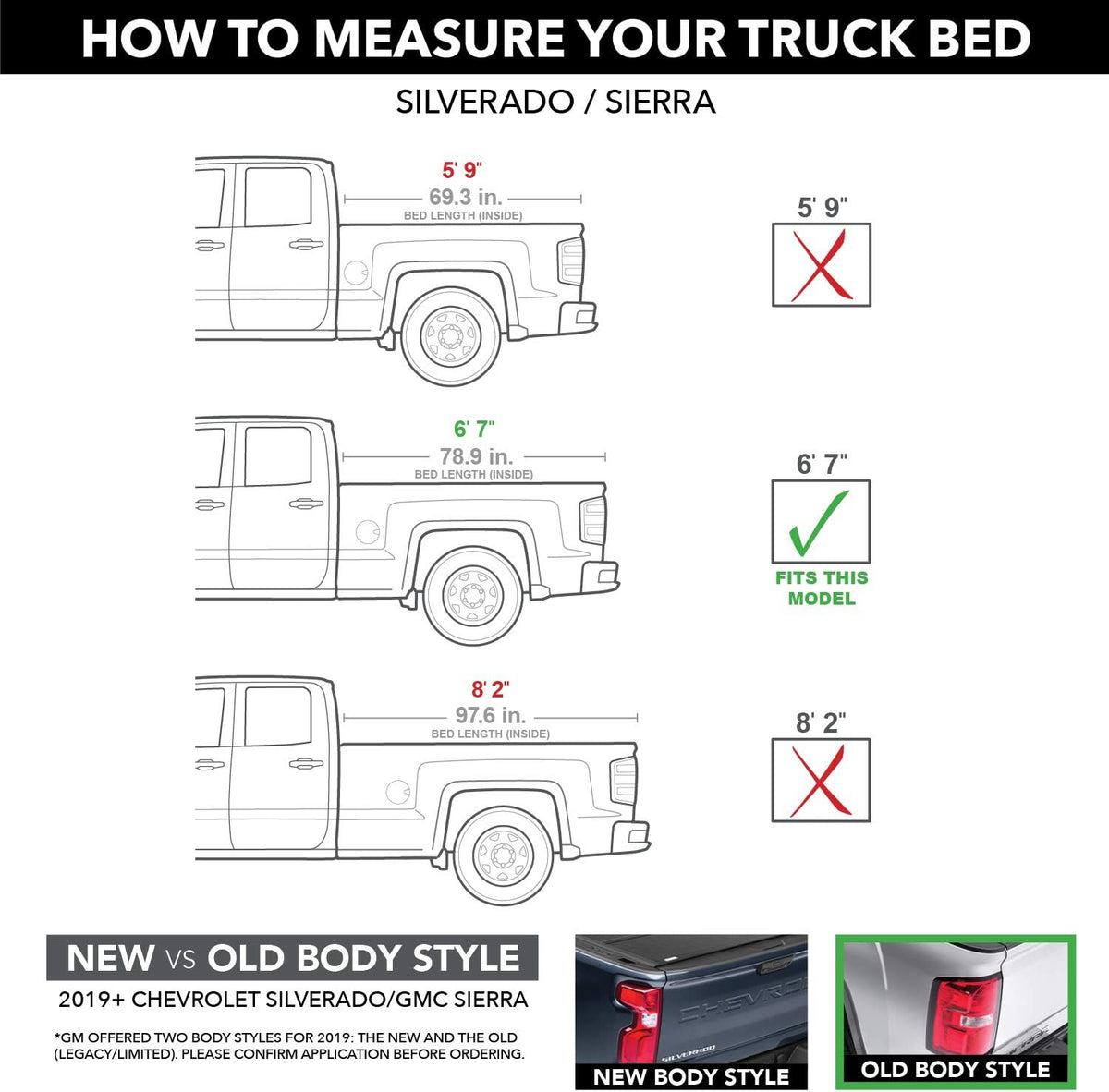 Retractable Truck Bed Tonneau Cover P34306