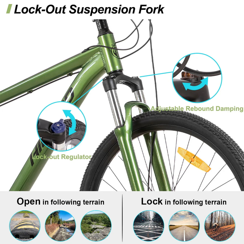 26 inch 24 Speeds Mountain Bike R409