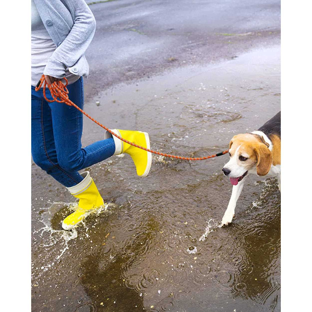 Long Dog Leash Reflective 10FT/16FT/30FT/50FT/100FT J54881