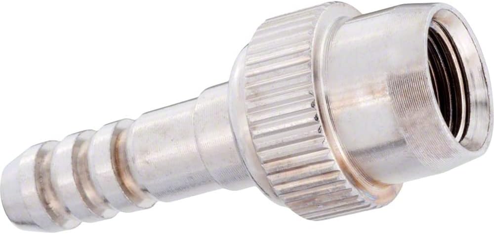 Thread-on Schrader Chuck, 1/4 hose barb, Pack of 2 Z1497