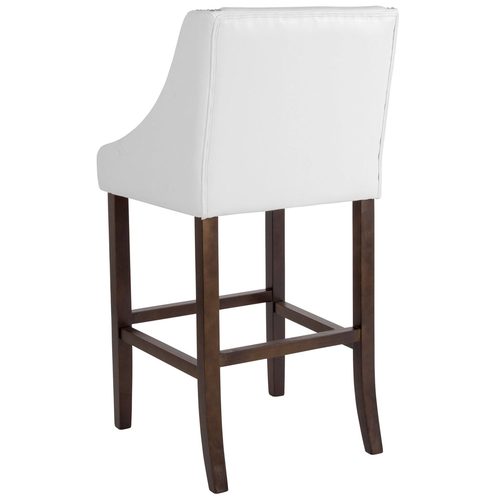 2 Pk Dark Grey Fabric Barstool X14003