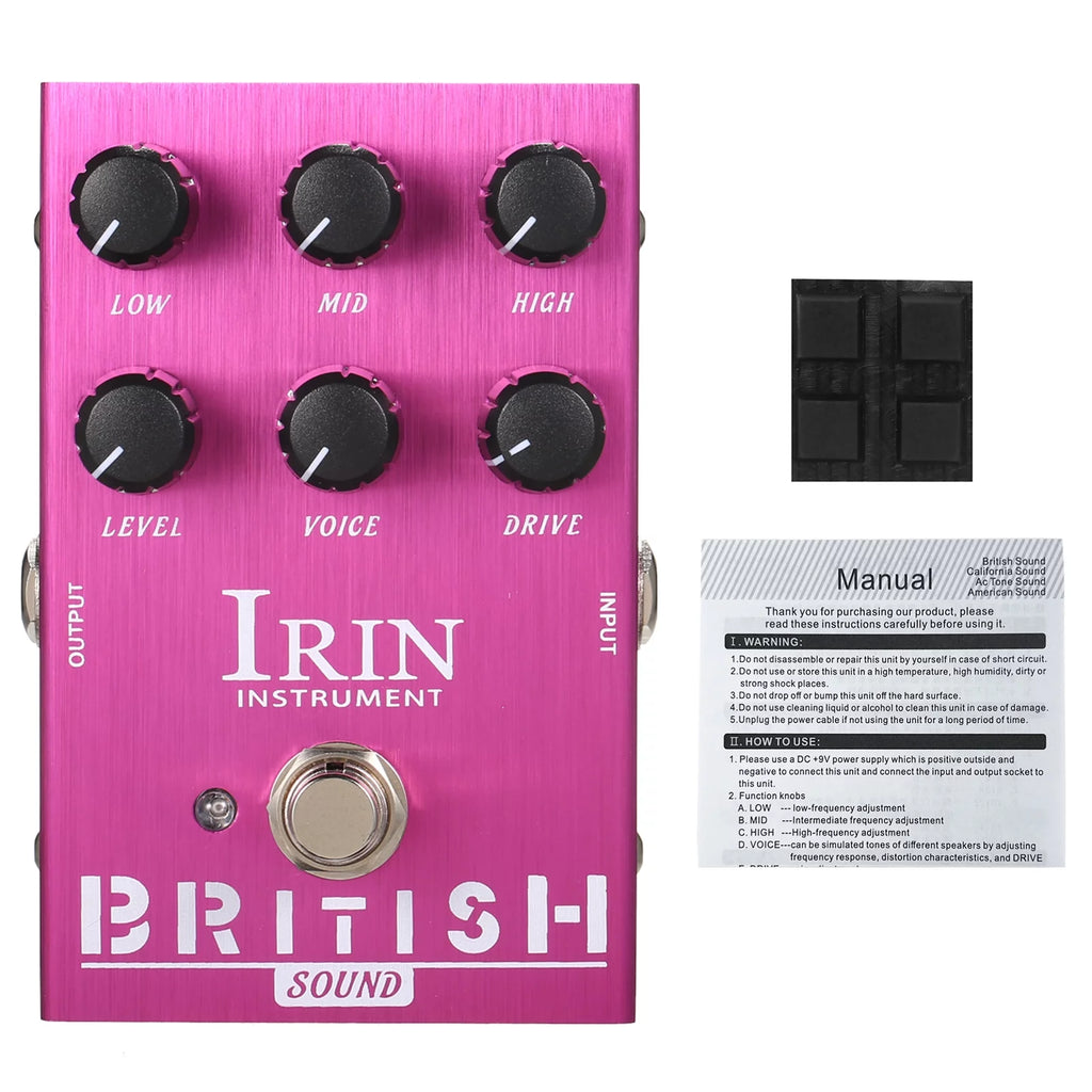 Guitar Effect Pedal Speaker Simulator Purple P123